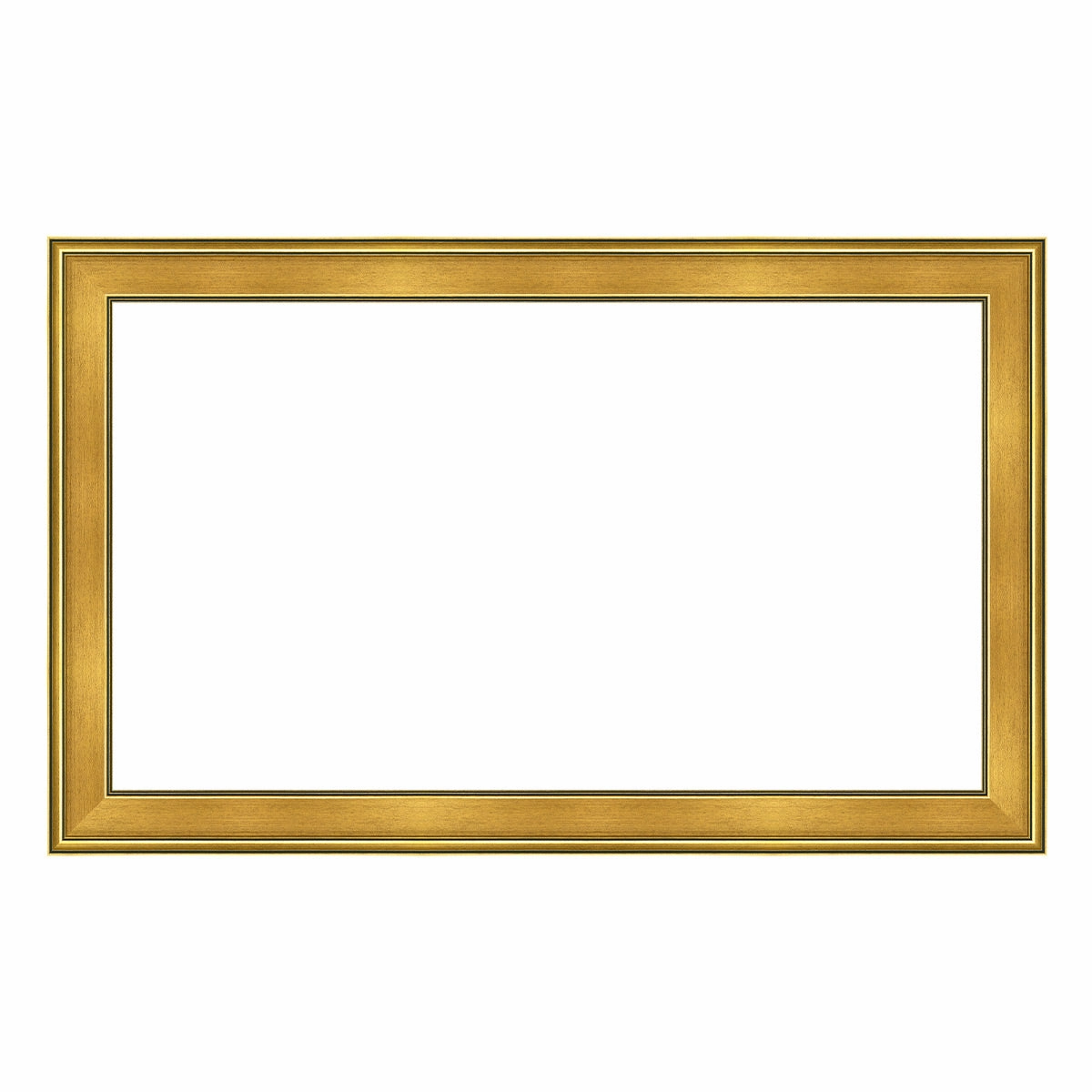 Samsung The Frame 55" QLED HDR Smart TV (2024) with Deco TV 55" Customizable Frame (Antique Gold)