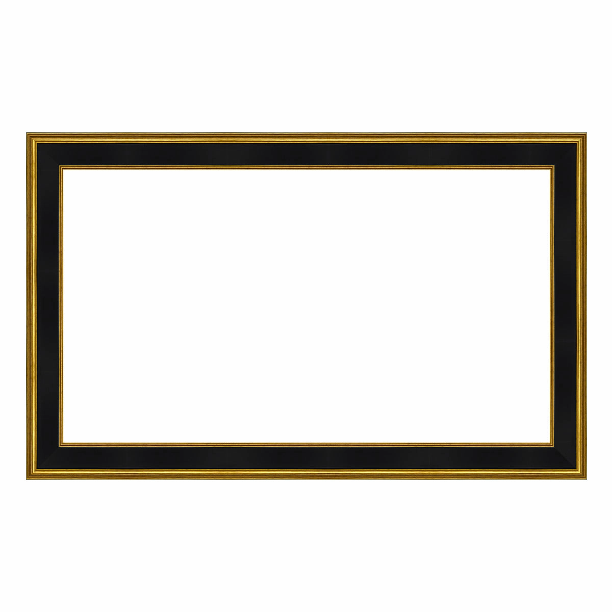 Samsung The Frame 55" QLED HDR Smart TV (2024) with Deco TV 55" Customizable Frame (Antique Gold & Black)