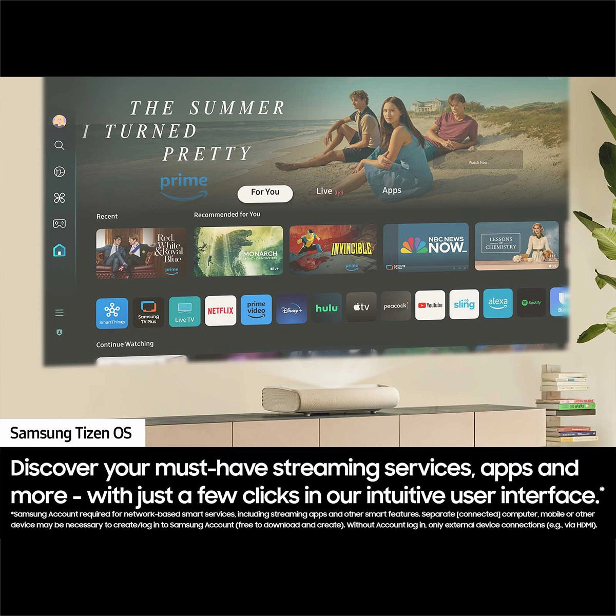 Samsung The Premiere 7 Ultra Short-Throw 4K Projector