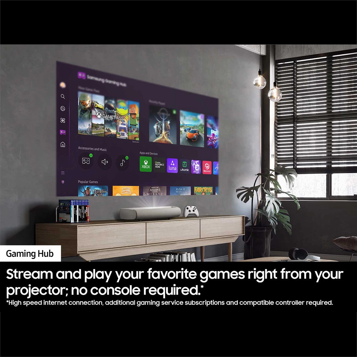 Samsung The Premiere 7 Ultra Short-Throw 4K Projector