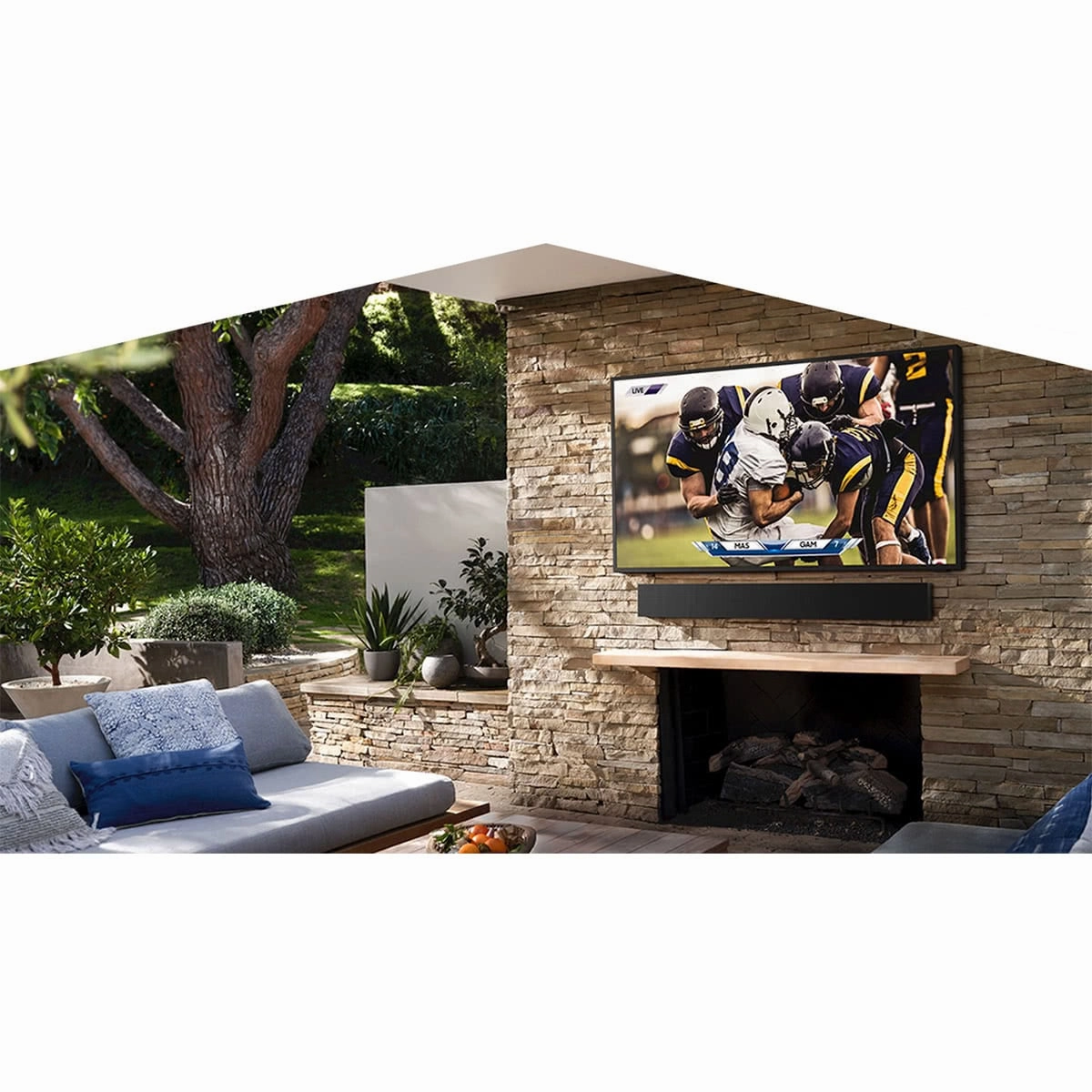 Samsung WMN4277TT 65" & 75" The Terrace Wall Mount Metal