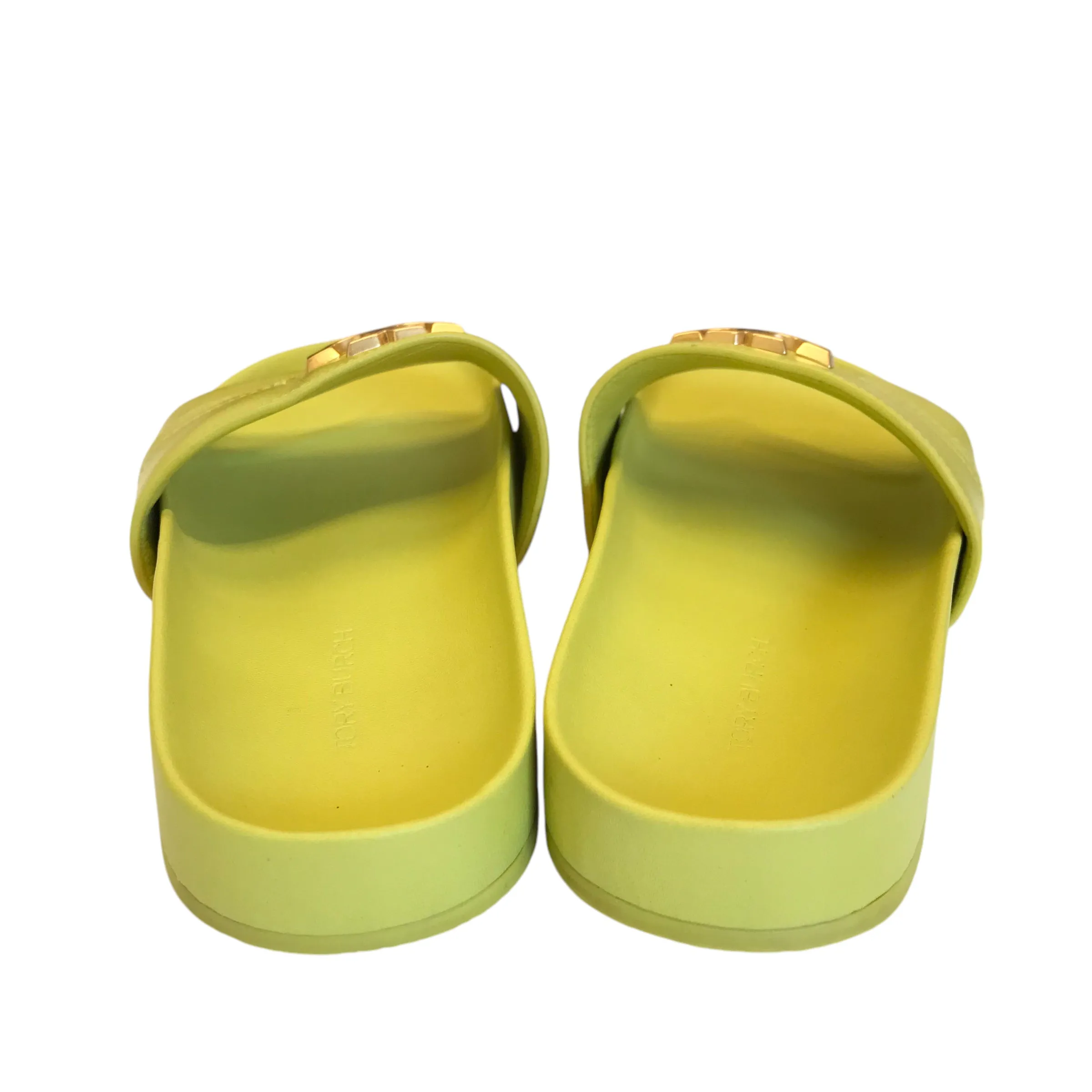 Sandals Designer By Tory Burch In Green, Size:5