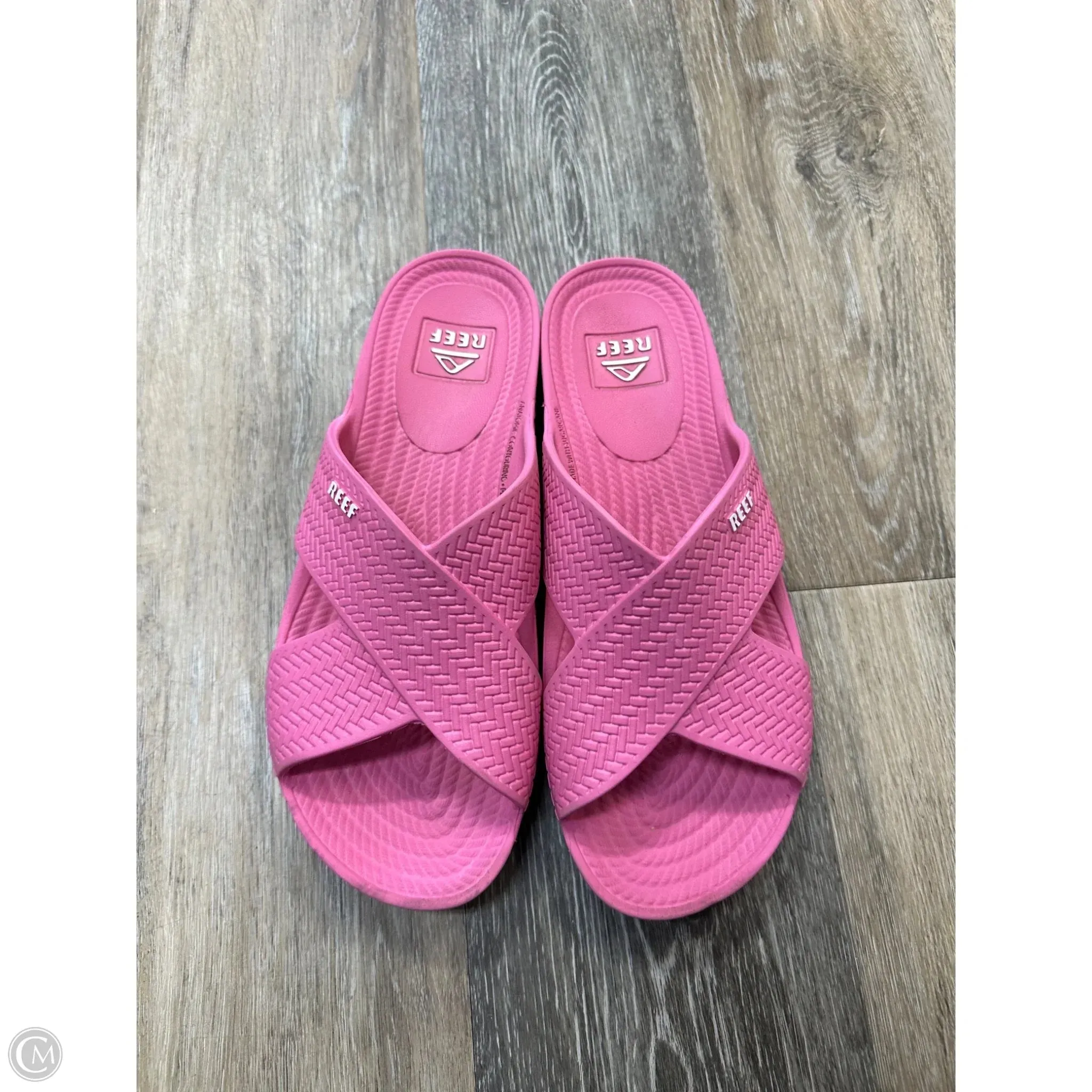 Sandals Flats By Reef In Pink, Size: 11