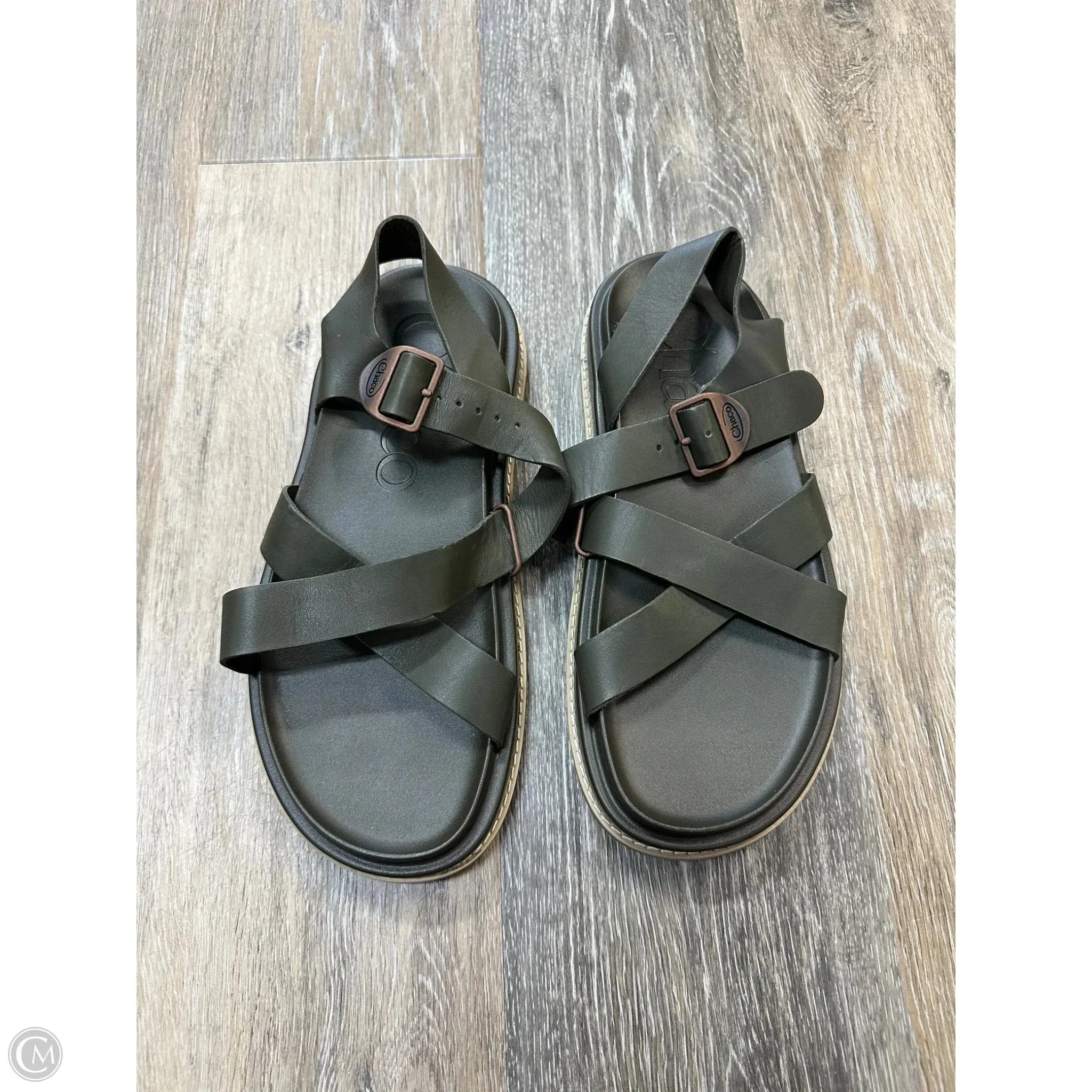 Sandals Sport By Chacos In Green, Size: 8