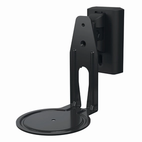 Sanus Adjustable Speaker Wall Mount for Sonos Era 100 - Each (Black) Speaker stands,Audio Stands,Speaker Mounts
