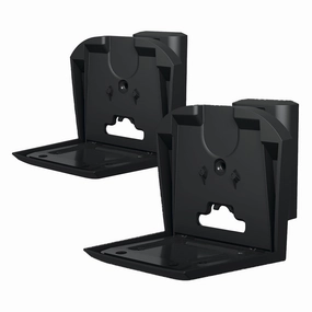 Sanus Adjustable Speaker Wall Mounts for Sonos Era 300 - Pair (Black) Speaker stands,Audio Stands,Speaker Mounts