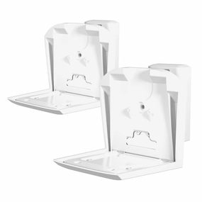 Sanus Adjustable Speaker Wall Mounts for Sonos Era 300 - Pair (White) Speaker stands,Audio Stands,Speaker Mounts