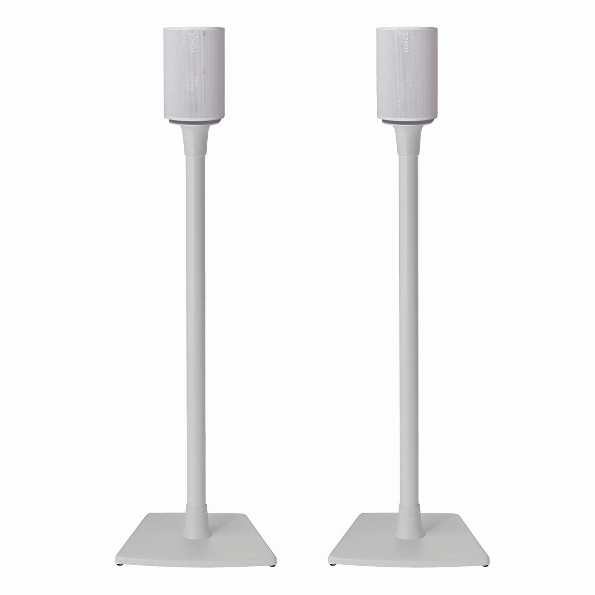 Sanus Fixed-Height Speaker Stands for Sonos Era 100 - Pair (White) Speaker stands,Audio Stands,Speaker Mounts