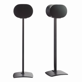 Sanus Fixed-Height Speaker Stands for Sonos Era 300 - Pair (Black) Speaker stands,Audio Stands,Speaker Mounts