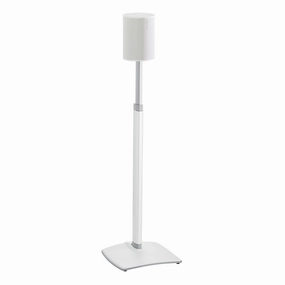 Sanus Height-Adjustable Speaker Stand for Sonos Era 100 - Each (White) Speaker stands,Audio Stands,Speaker Mounts