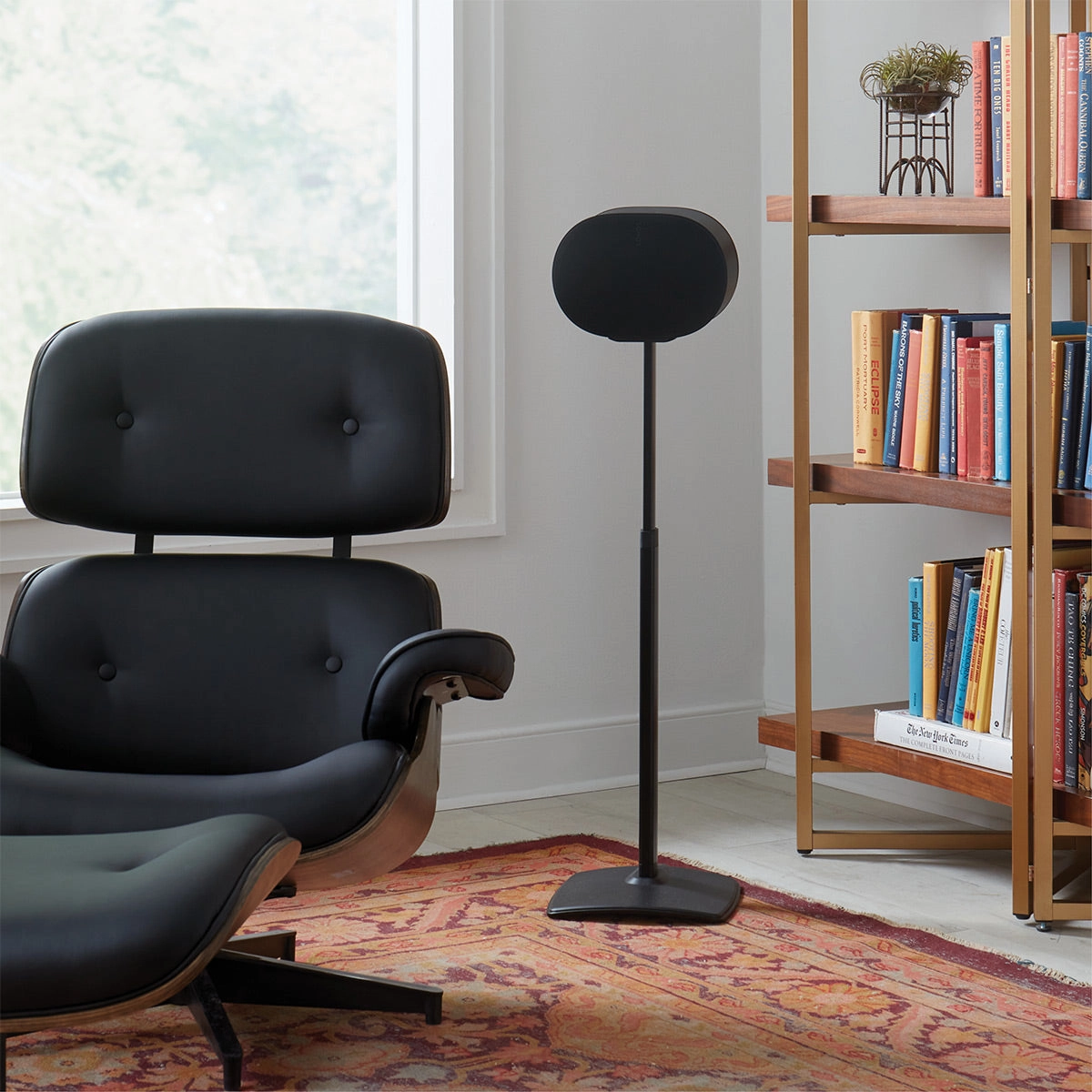 Sanus Height-Adjustable Speaker Stand for Sonos Era 300 - Each (Black)