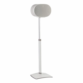Sanus Height-Adjustable Speaker Stand for Sonos Era 300 - Each (White) Speaker stands,Audio Stands,Speaker Mounts