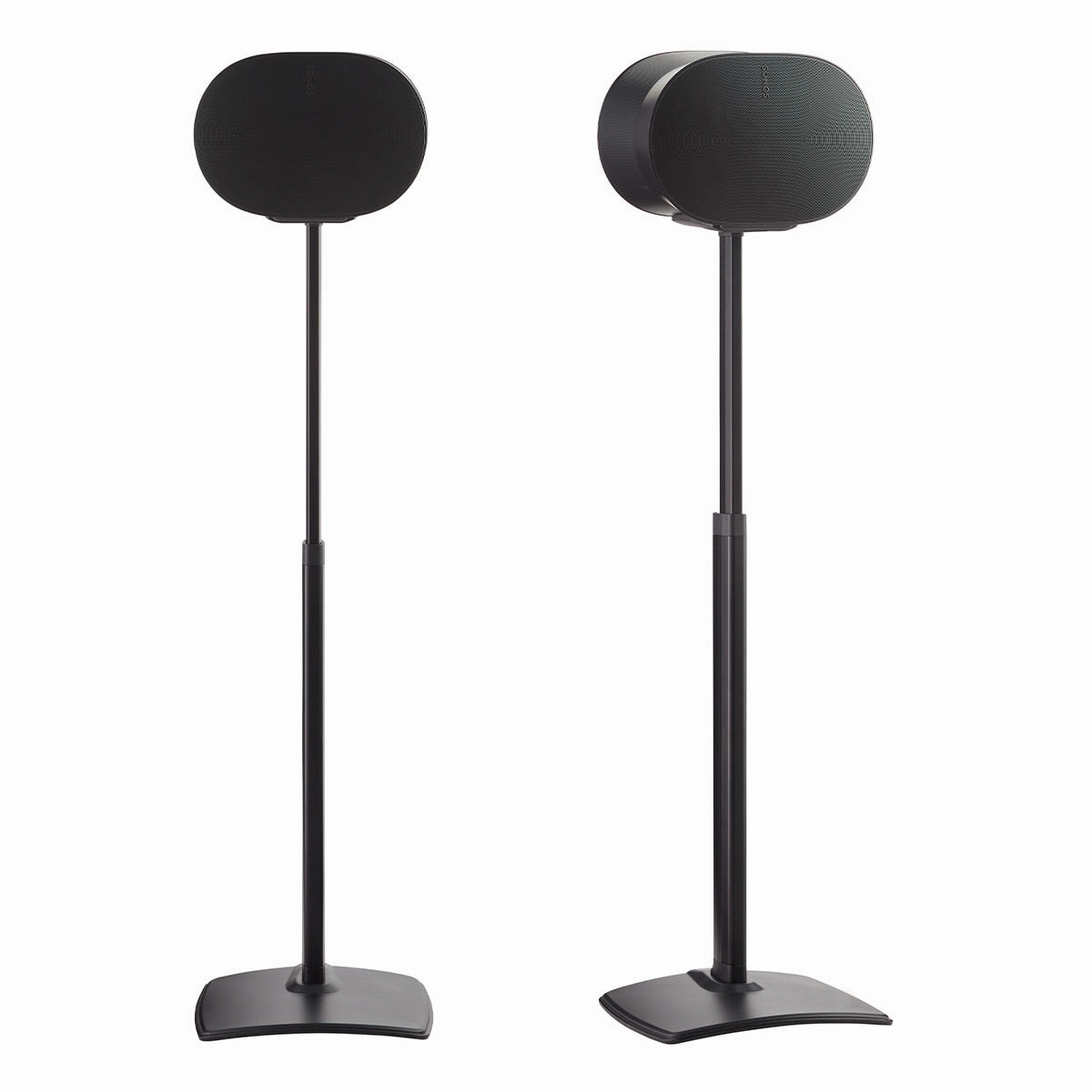 Sanus Height-Adjustable Speaker Stands for Sonos Era 300 - Pair (Black) Speaker stands,Audio Stands,Speaker Mounts