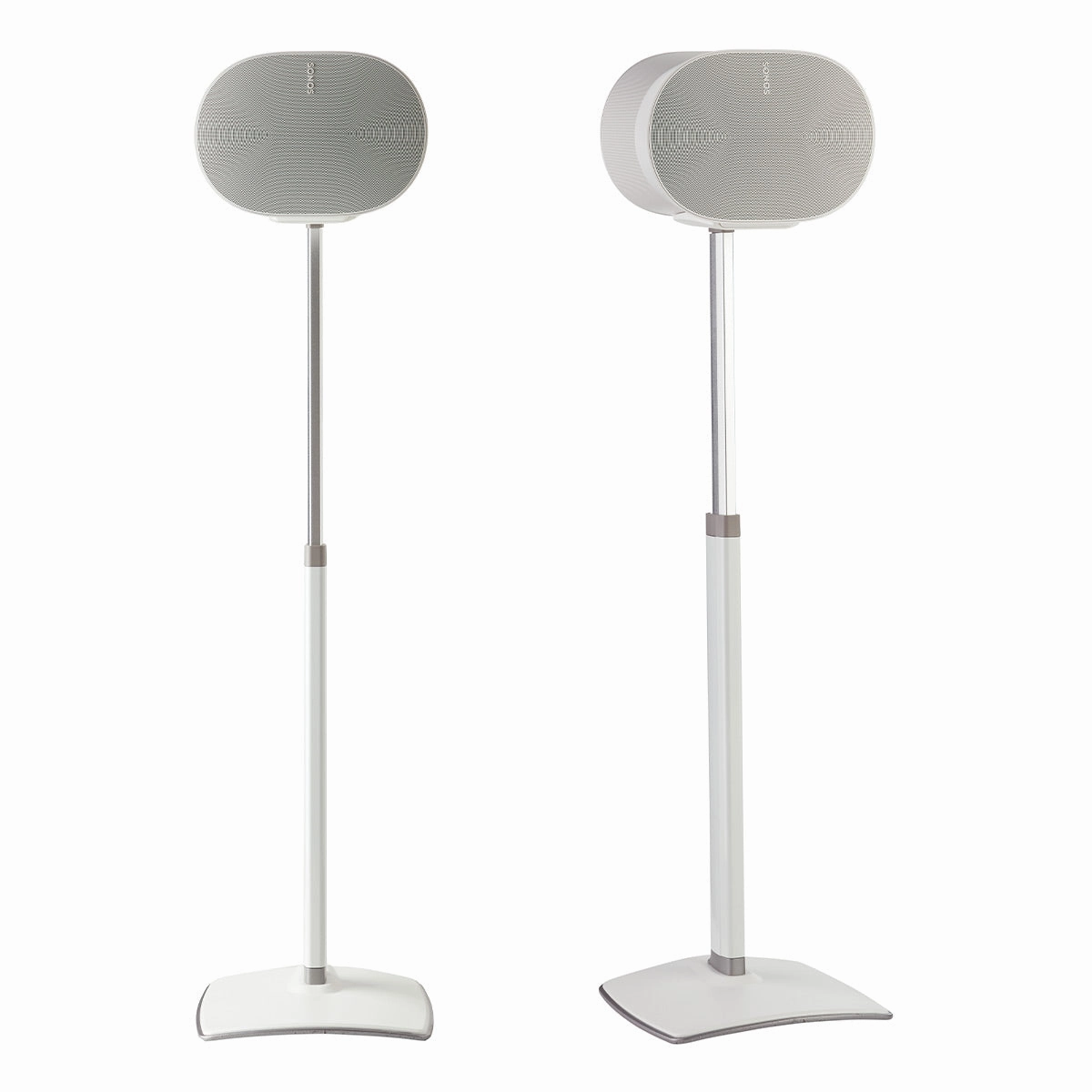 Sanus Height-Adjustable Speaker Stands for Sonos Era 300 - Pair (White) Speaker stands,Audio Stands,Speaker Mounts