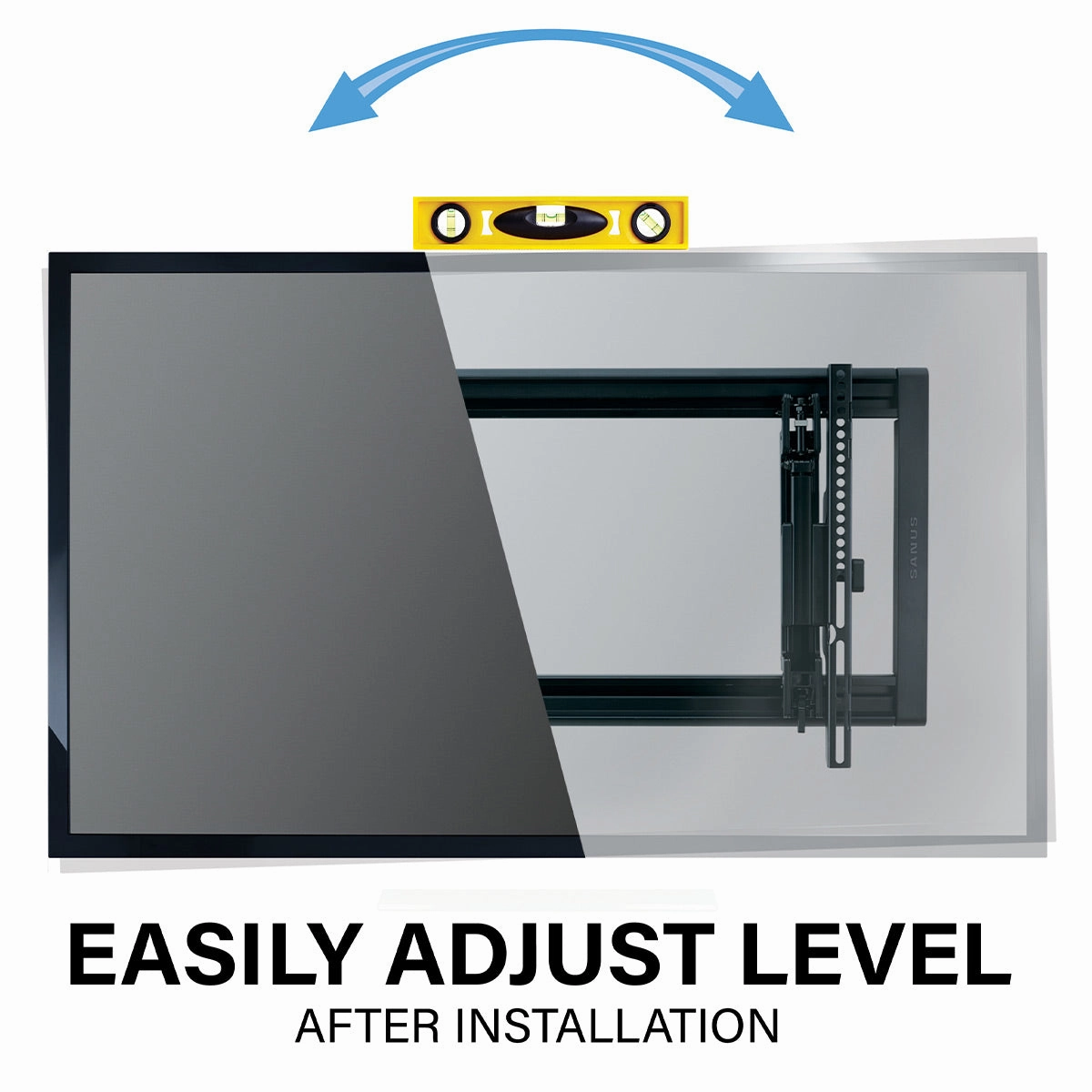 Sanus VLT7-B2 Large Advanced Tilt 4D TV Wall Mount for TVs 42"-90"