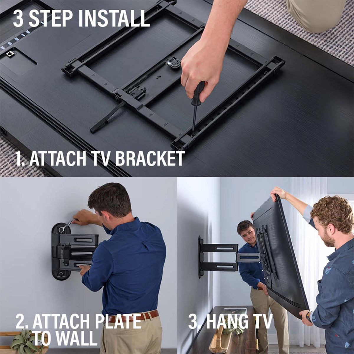 Sanus VMF822-B2 Premium Full-Motion Mount for 32" - 65" TV