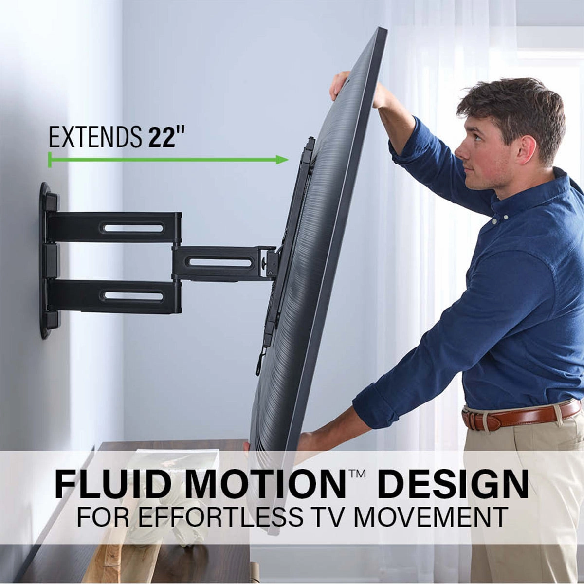Sanus VMF822-B2 Premium Full-Motion Mount for 32" - 65" TV