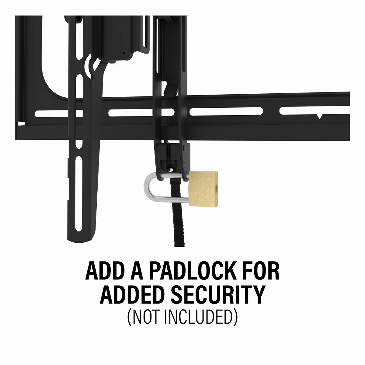 Sanus VODLT1-B2 Premium Large Outdoor Tilt Mount with Corrosion Resistant Coating & Stainless-Steel Hardware for 37"-95" TVs