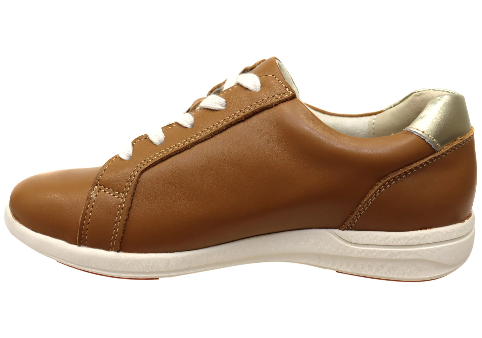 Scholl Orthaheel Womens Leather Comfortable North Sneakers Shoes Scholl Orthaheel Shoes