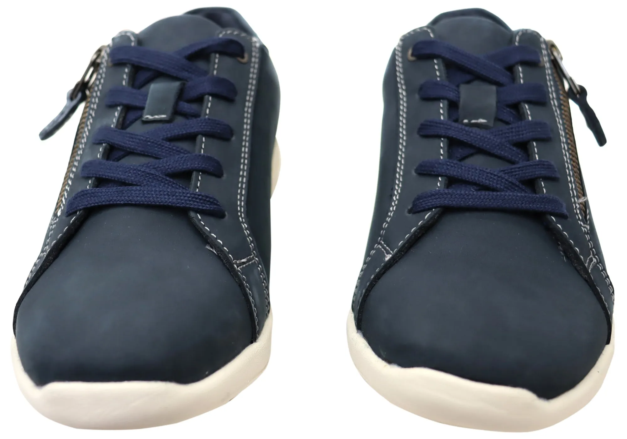 Scholl Orthaheel Womens Leather Comfortable North Sneakers Shoes Scholl Orthaheel Shoes