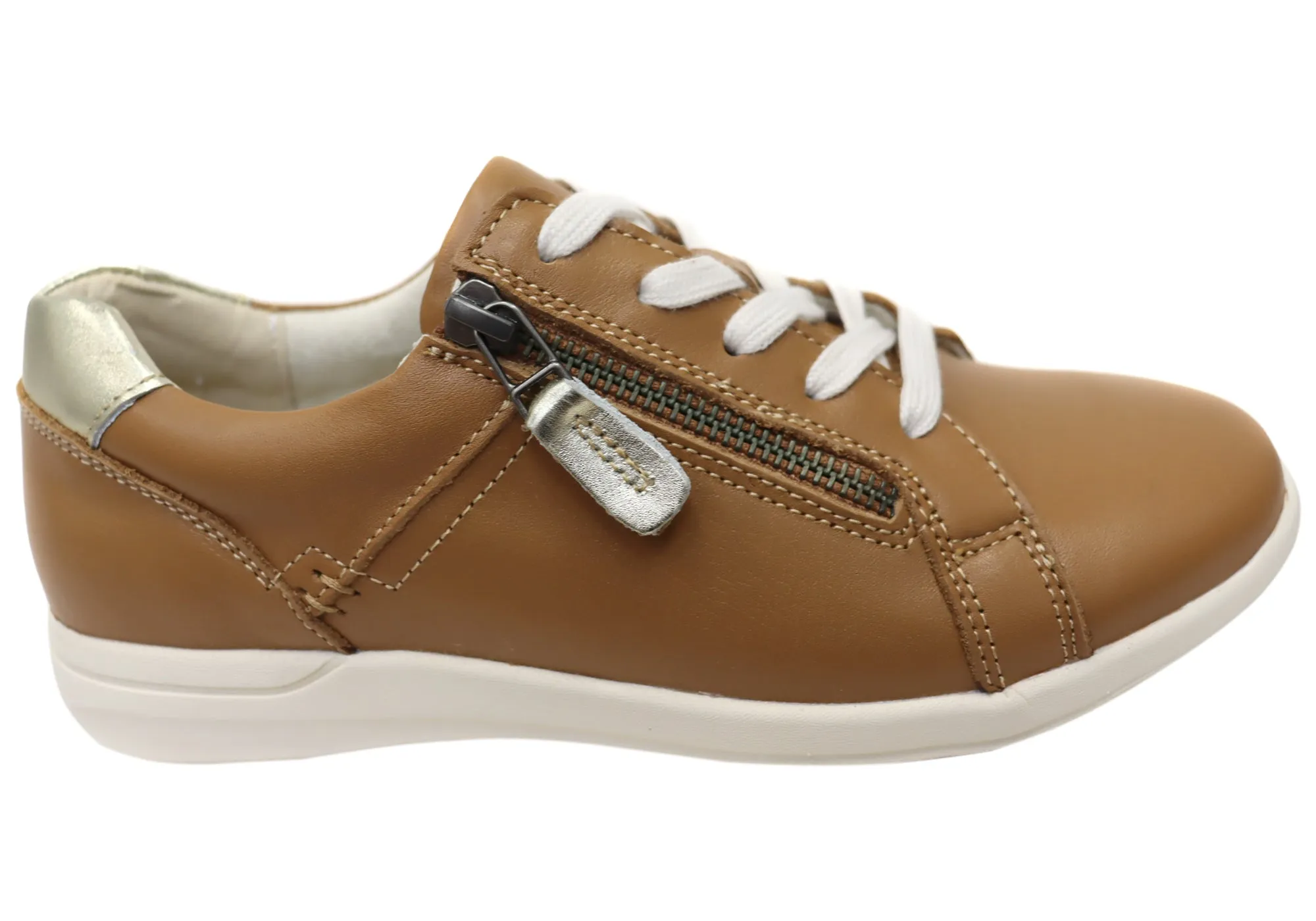 Scholl Orthaheel Womens Leather Comfortable North Sneakers Shoes Scholl Orthaheel Shoes