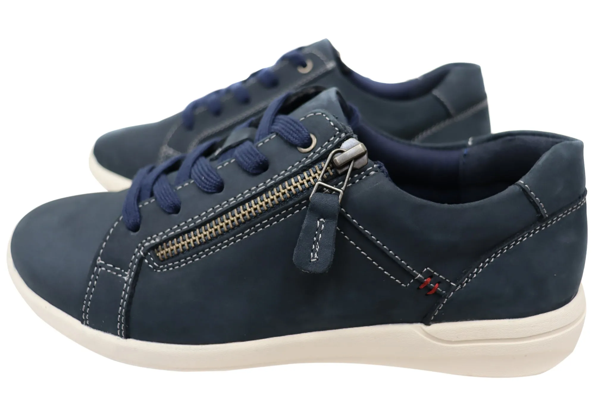 Scholl Orthaheel Womens Leather Comfortable North Sneakers Shoes Scholl Orthaheel Shoes
