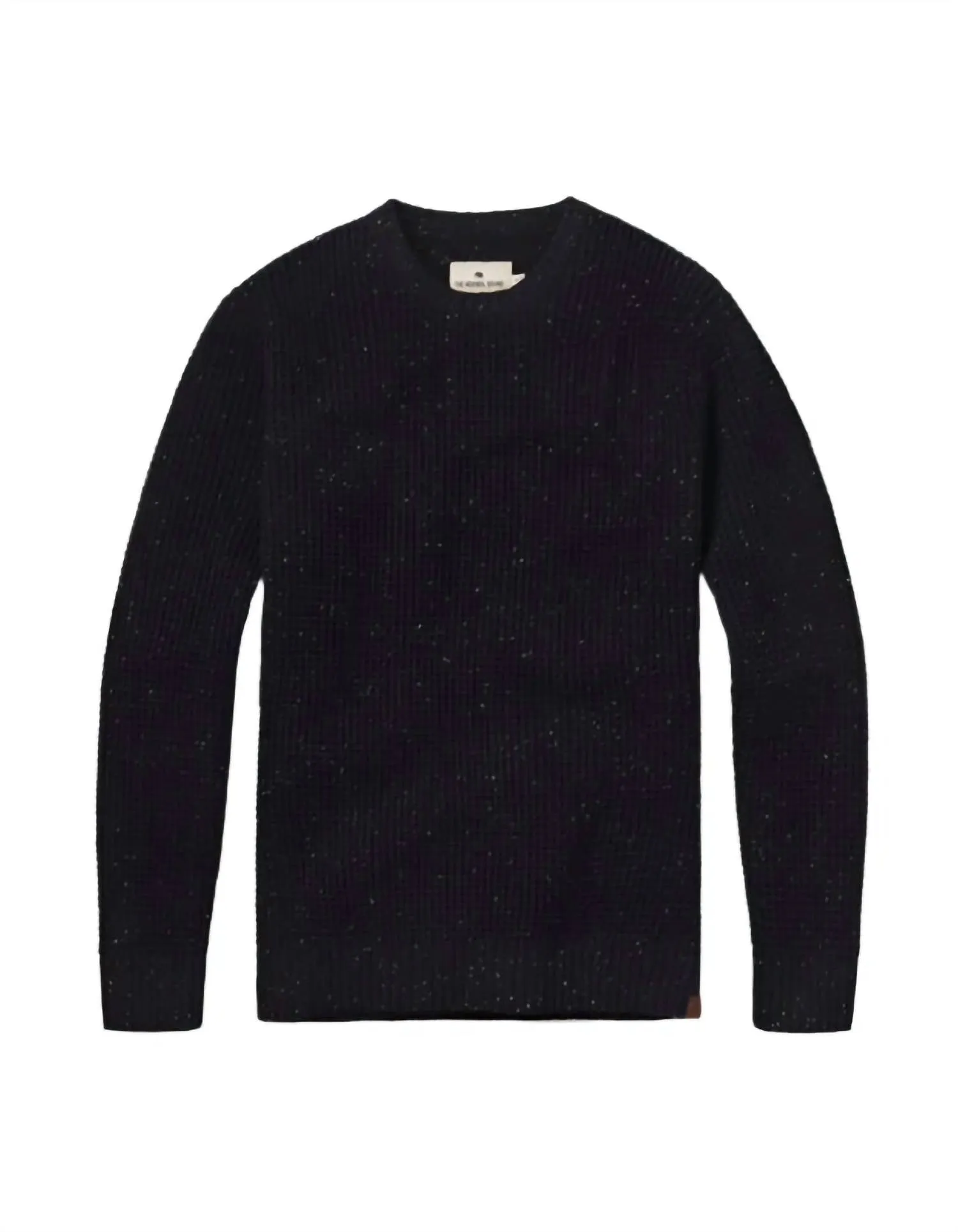 Seawool Nep Crewneck Sweater In Navy