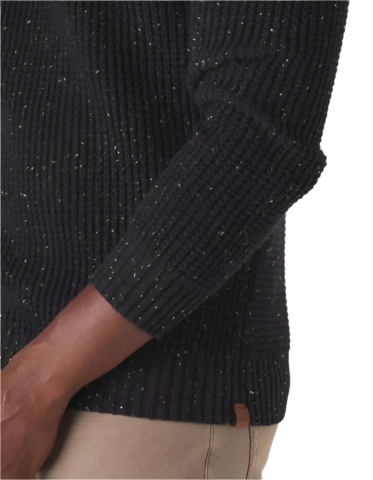 Seawool Nep Crewneck Sweater In Navy