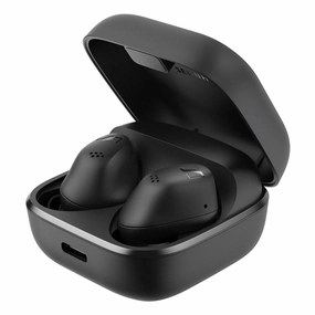 Sennheiser Accentum True Wireless Noise-Cancelling Earbuds (Black) Earbuds & In ear Headphones,In-ear Monitors,IEMs