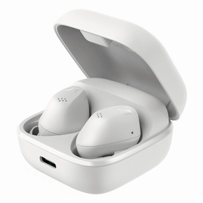 Sennheiser Accentum True Wireless Noise-Cancelling Earbuds (White) Earbuds & In ear Headphones,In-ear Monitors,IEMs
