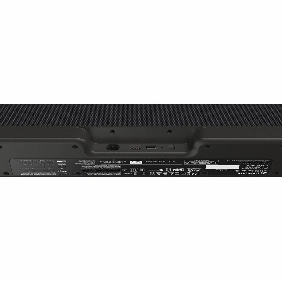 Sennheiser AMBEO Soundbar Mini 7.1.4 Channel Soundbar with Dolby Atmos and DTS:X