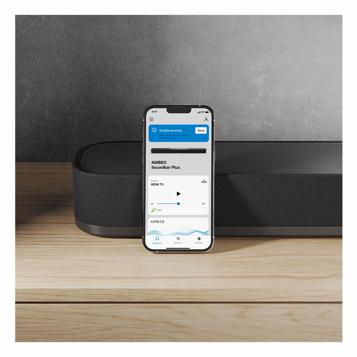Sennheiser AMBEO Soundbar Plus 7.1.4 Channel Soundbar with Dolby Atmos and DTS:X