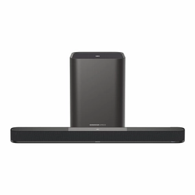 Sennheiser AMBEO Soundbar Plus 7.1.4 Channel Soundbar with Dolby Atmos and DTS:X with Ambeo Sub 8in 350W Wireless Subwoofer with Bluetooth Soundbars,TV Sound Systems,Bar Speakers
