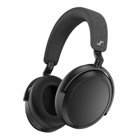 Sennheiser MOMENTUM 4 Wireless Bluetooth Over-Ear Headphones with Adaptive Noise Cancellation (Black) Noise cancelling,ANC Headphones,Silence Technology