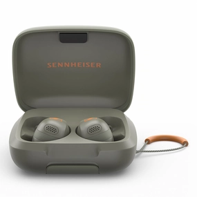 Sennheiser Momentum Sport True Wireless Earbuds with Adaptive Noise Cancellation (Olive) Earbuds & In ear Headphones,In-ear Monitors,IEMs