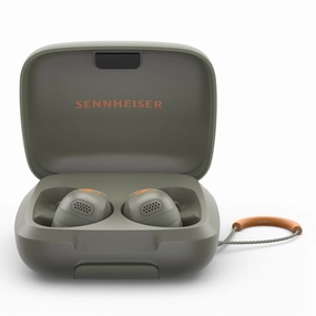 Sennheiser Momentum Sport True Wireless Earbuds with Adaptive Noise Cancellation (Olive) Noise cancelling,ANC Headphones,Silence Technology