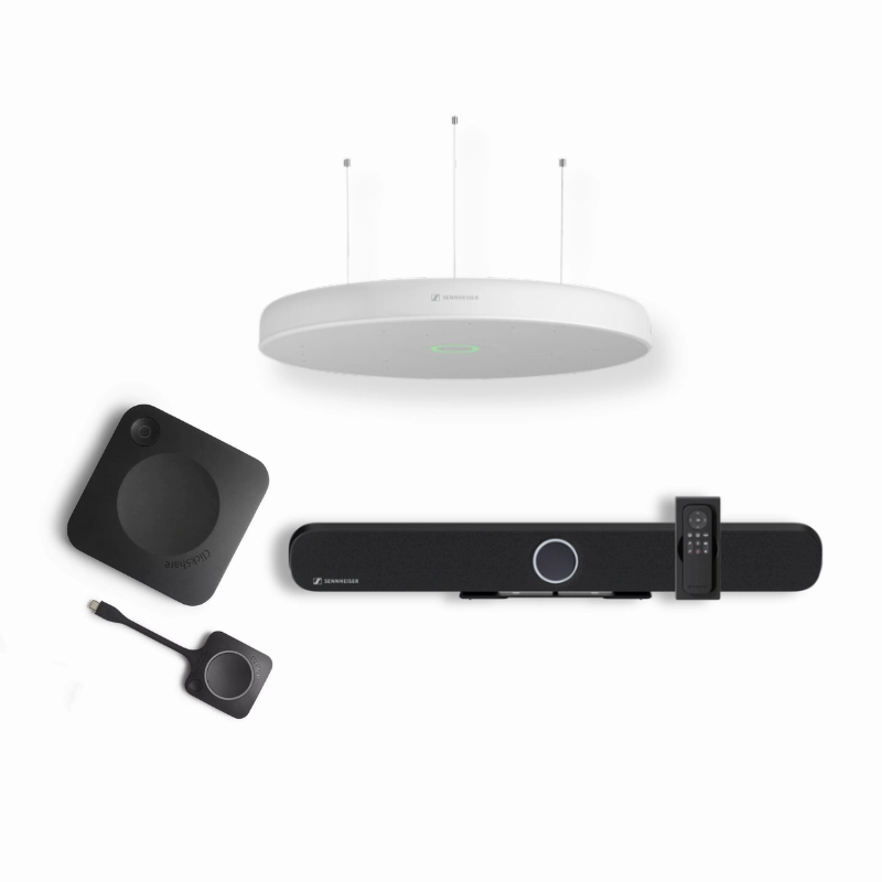 Sennheiser Team Connect Bundle hi-fi analog preamp,hi-fi dynamic range audio,hi-fi stereo for TV