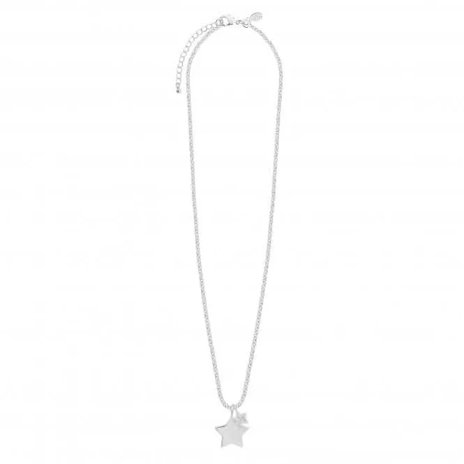 Sentiment Set Fabulous Friend Silver Necklace and Earrings Set 4433 Joma Jewellery