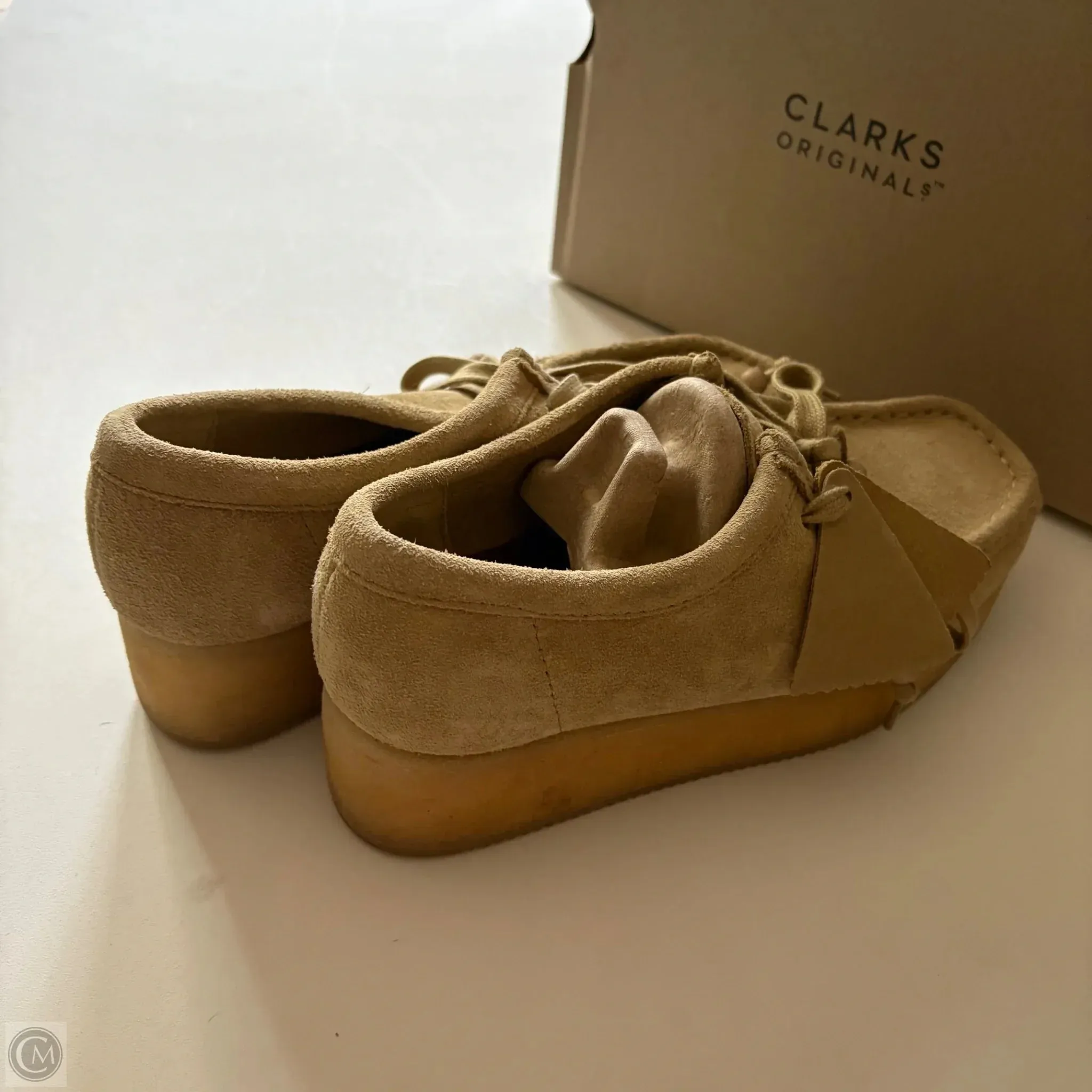 Shoes Heels Block By Clarks In Beige, Size: 7.5 clarks