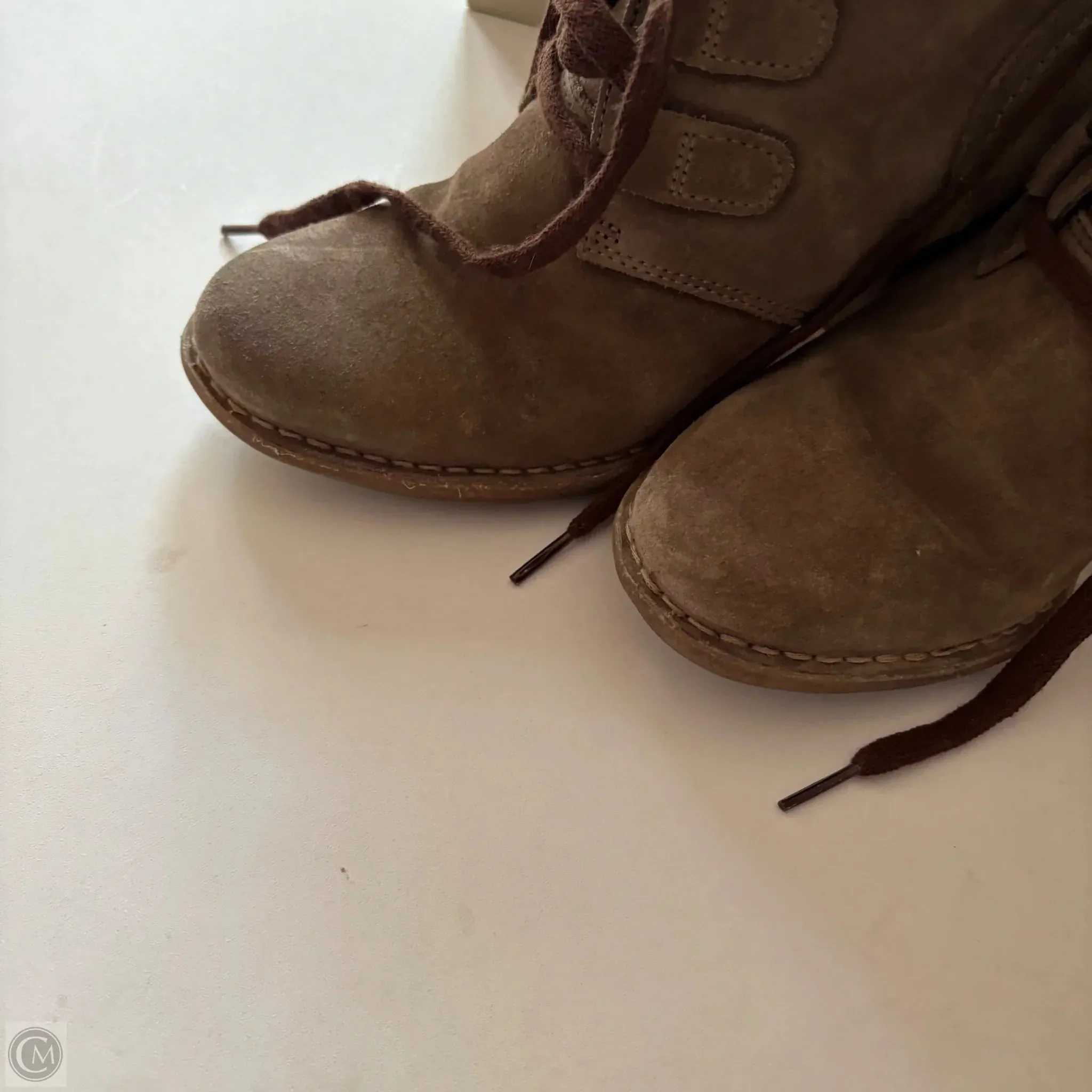 Shoes Heels Block By Clarks In Brown, Size: 7 clarks