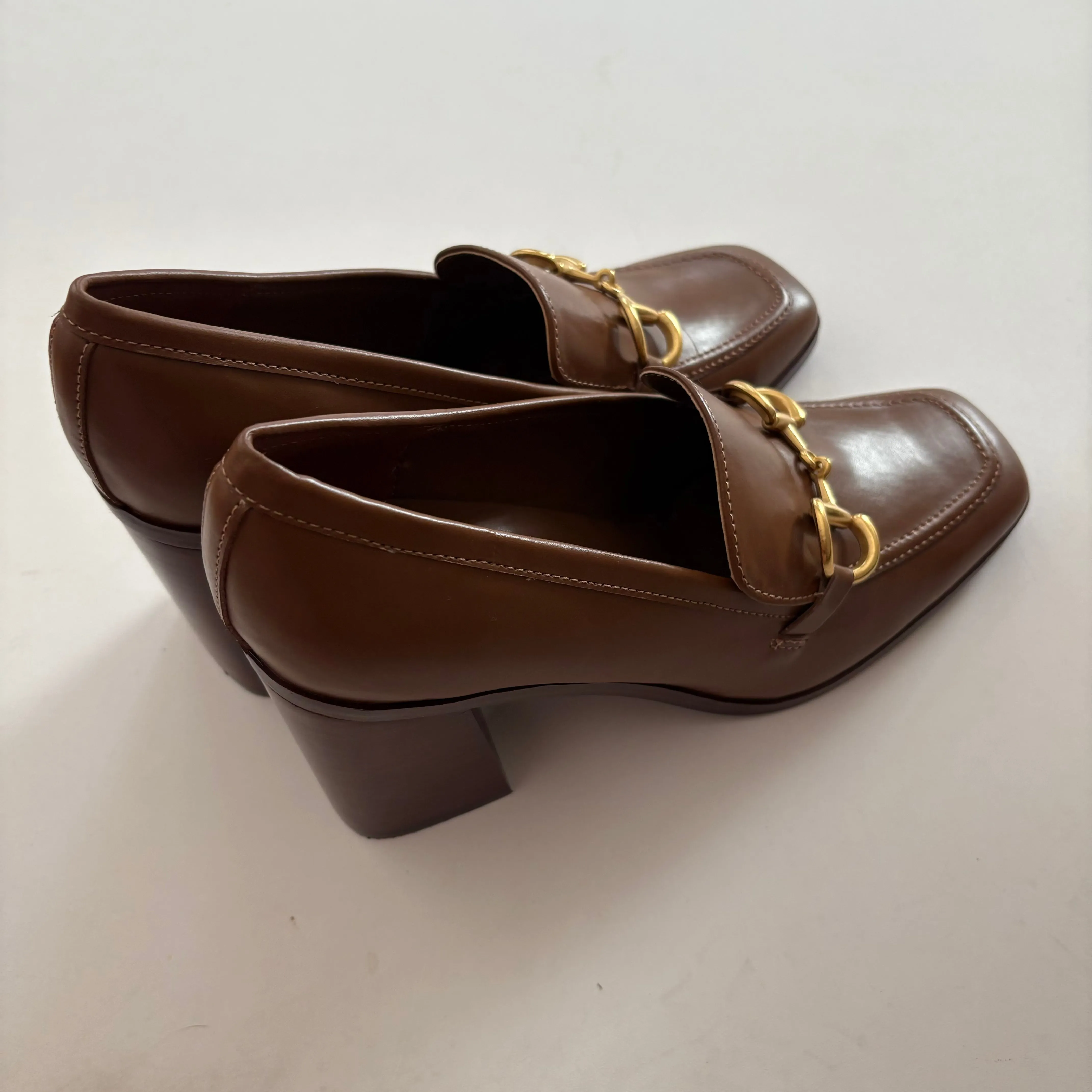 Shoes Heels Block By Marc Fisher In Brown, Size: 10 marc-fisher