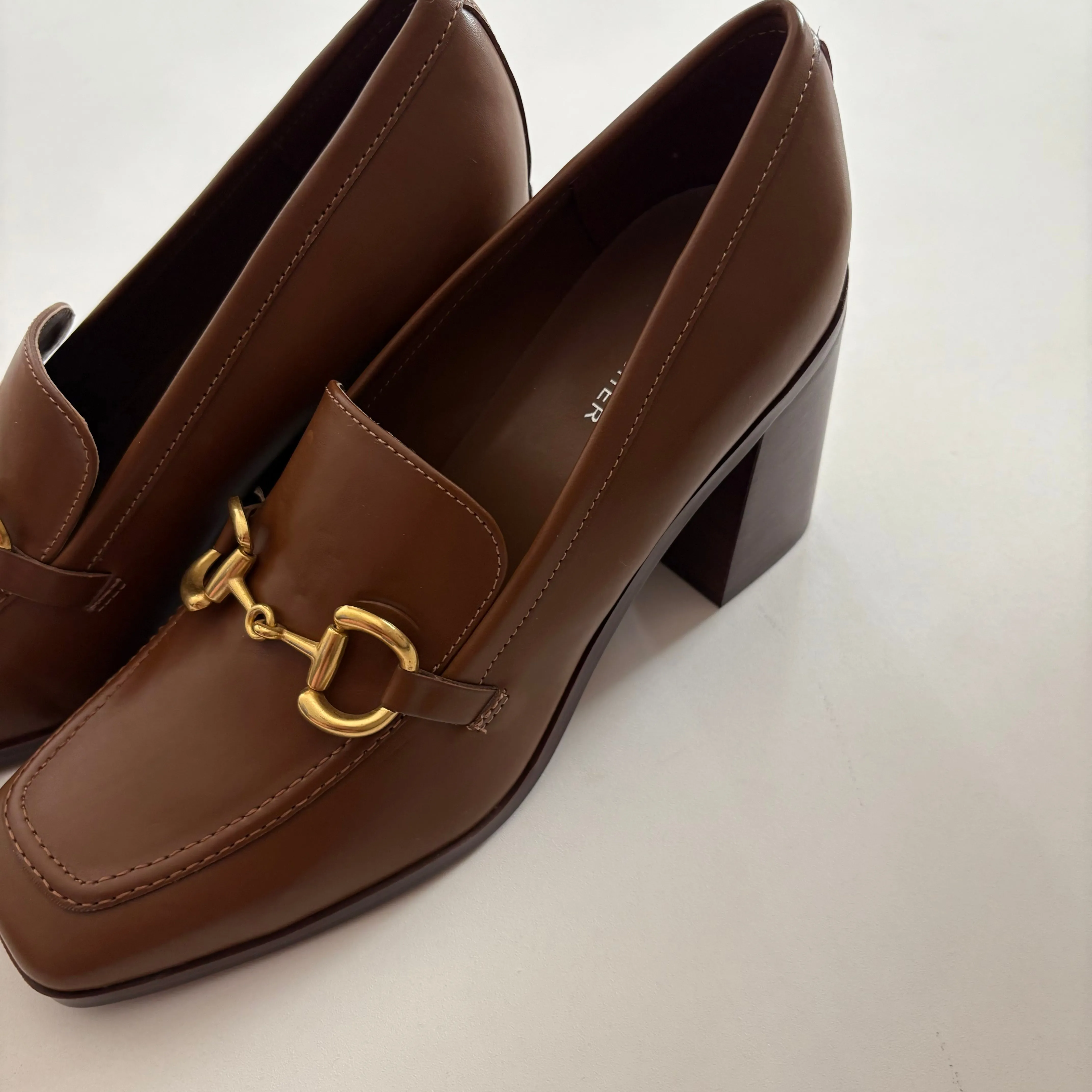 Shoes Heels Block By Marc Fisher In Brown, Size: 10 marc-fisher