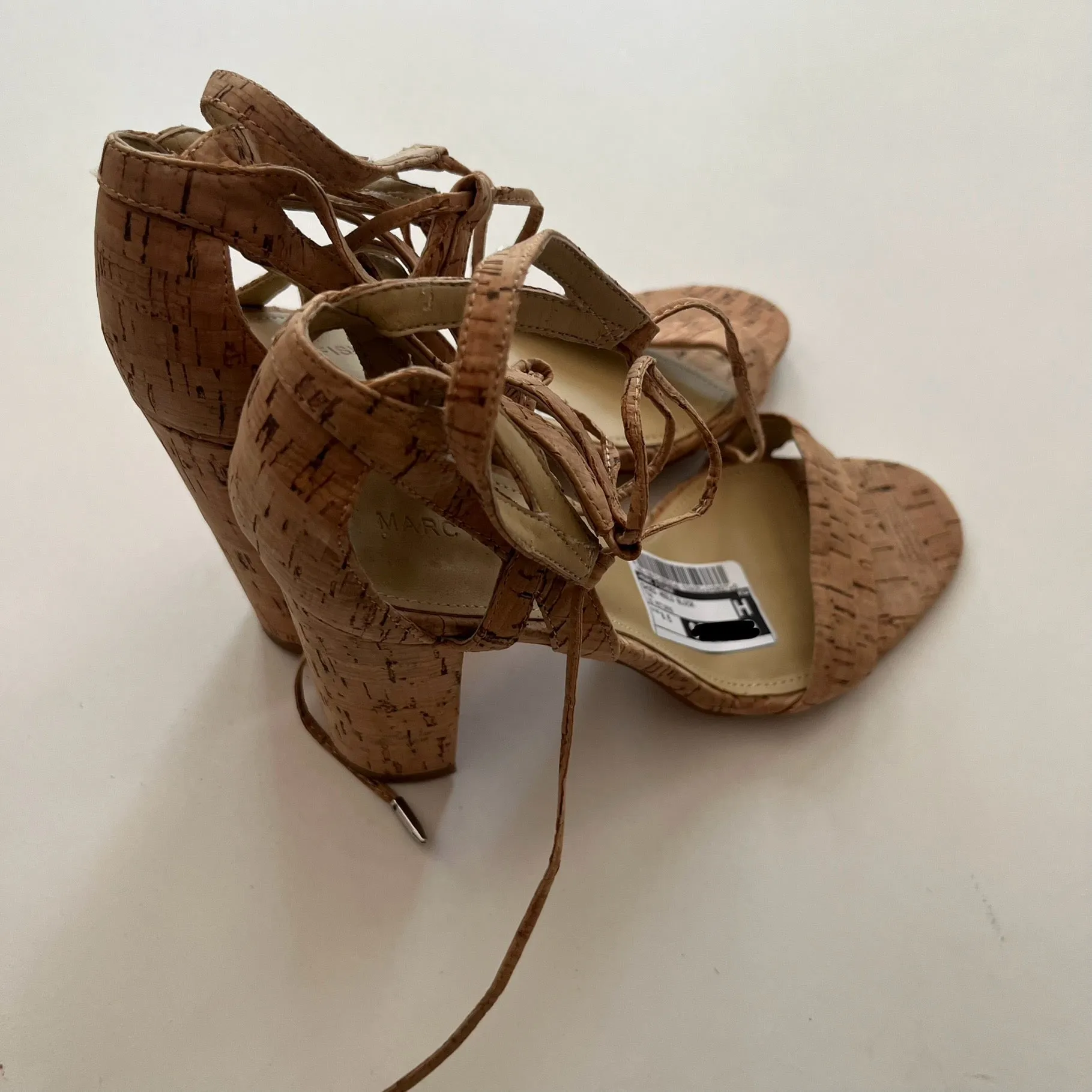 Shoes Heels Block By Marc Fisher In Tan, Size: 8.5 marc-fisher