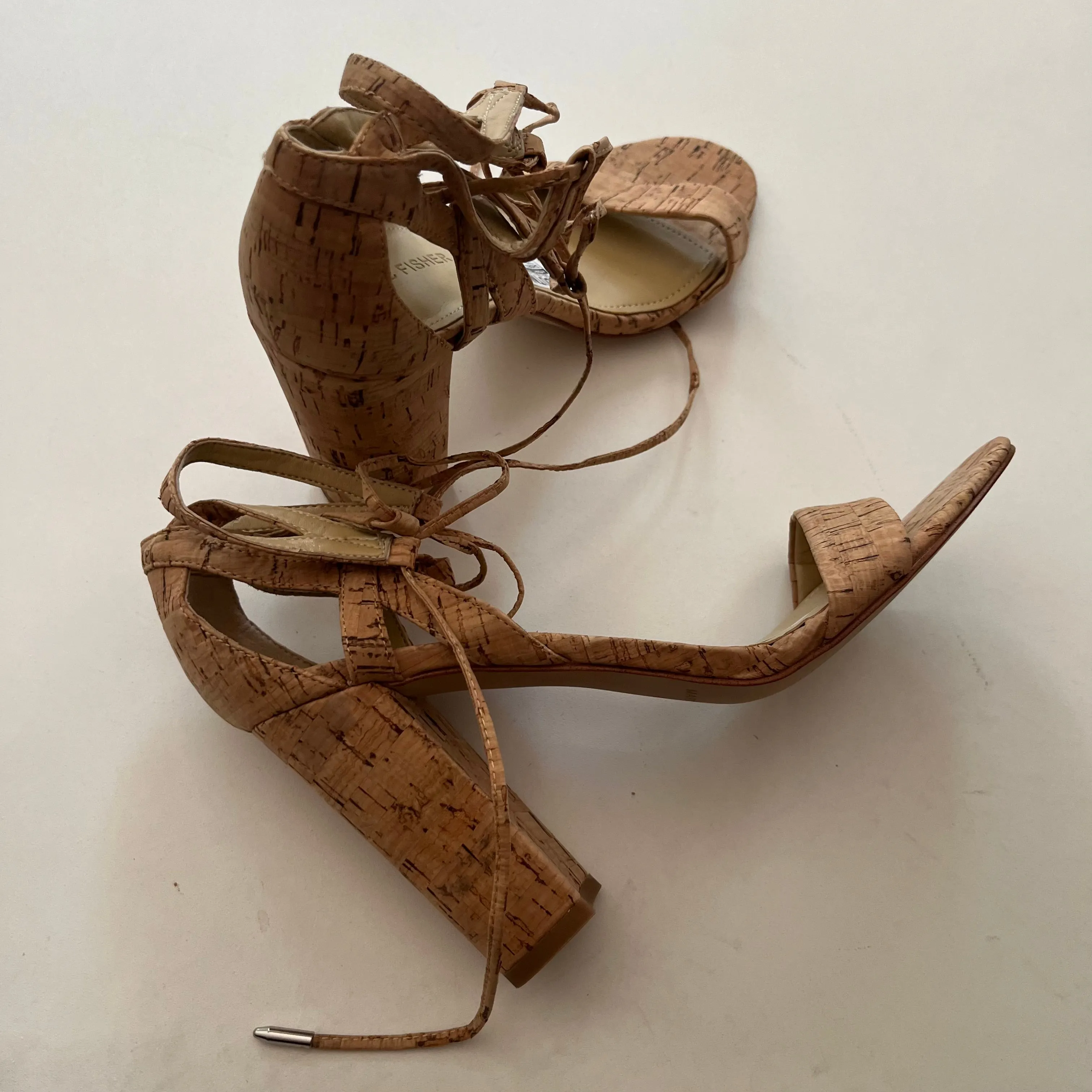 Shoes Heels Block By Marc Fisher In Tan, Size: 8.5 marc-fisher