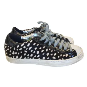 Shoes Sneakers By P448 In Black & Tan, Size:6