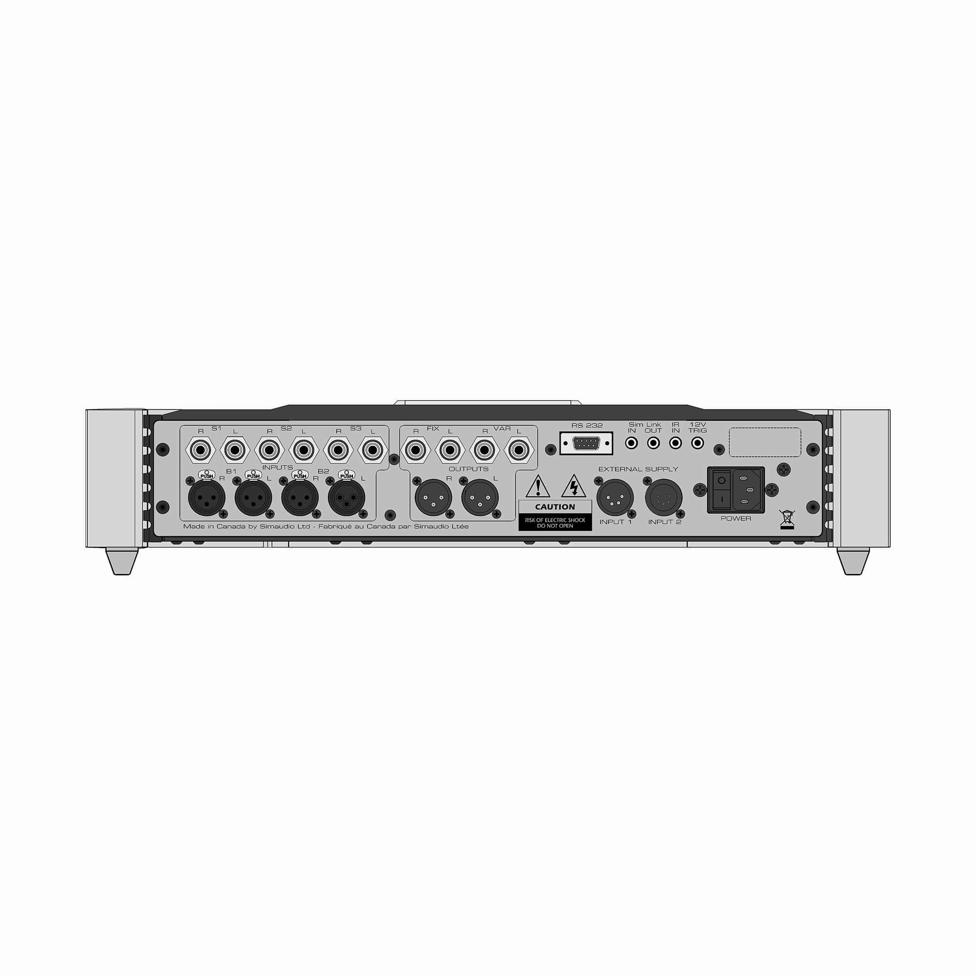 Simaudio MOON 740P Preamplifier