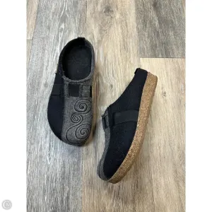 Slippers By Haflinger In Black & Grey Size: 7.5