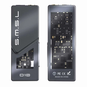 SMSL Audio D10 Headphone Amplifier & DAC Portable Headphone Amps and DACs,Mobile Audio Boosters,Travel DACs