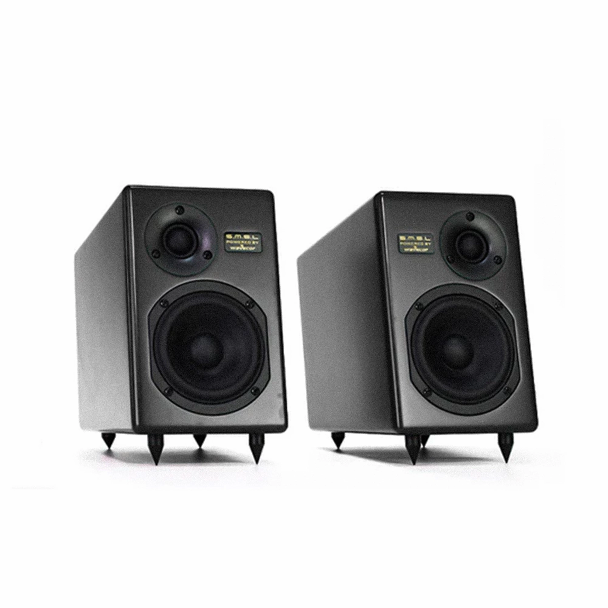SMSL Audio Tabebuia Passive Bookshelf Speakers Bookshelf Desktop Speakers,Compact Speakers,Desktop Audio