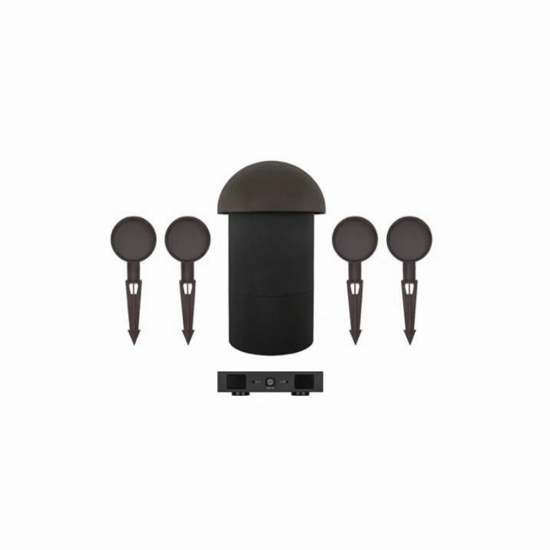 Sonance Patio Satellite Speakers -4.1. Outdoor Speaker hi-fi analog preamp,hi-fi dynamic range audio,hi-fi stereo for TV